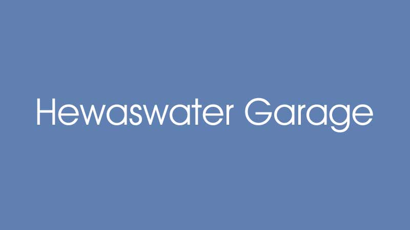 hewaswater garage logo